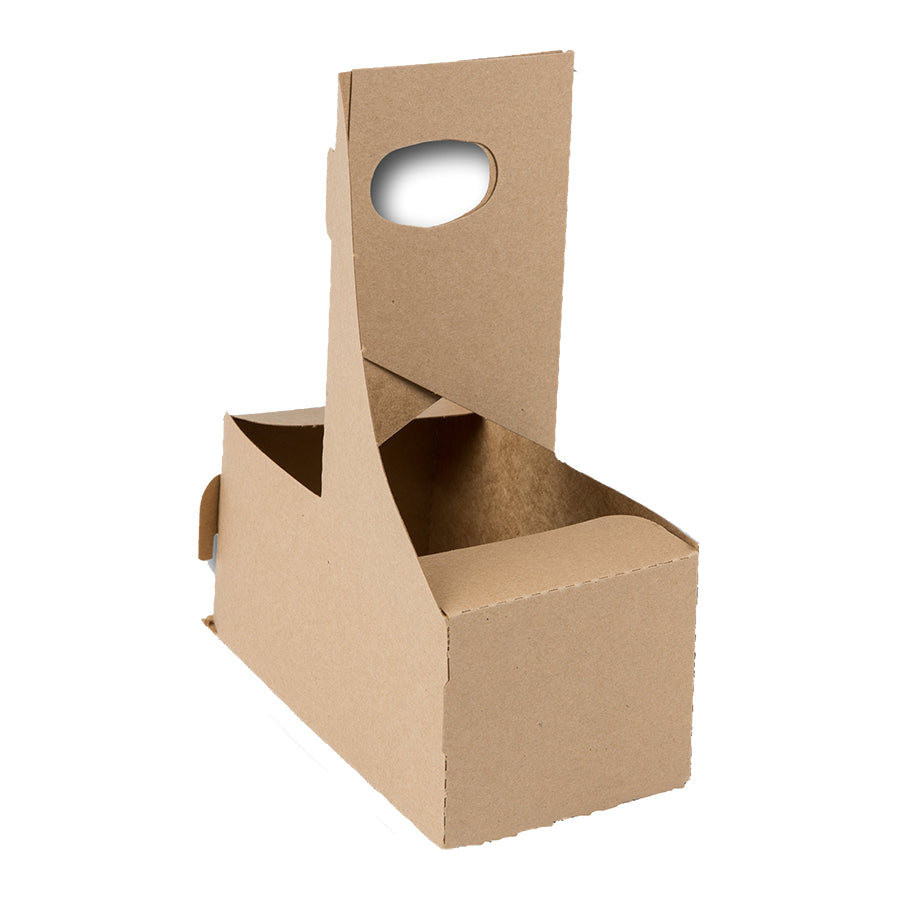 2 Cup Handled 12-32 oz. Drink Carrier ( 250 Pieces )