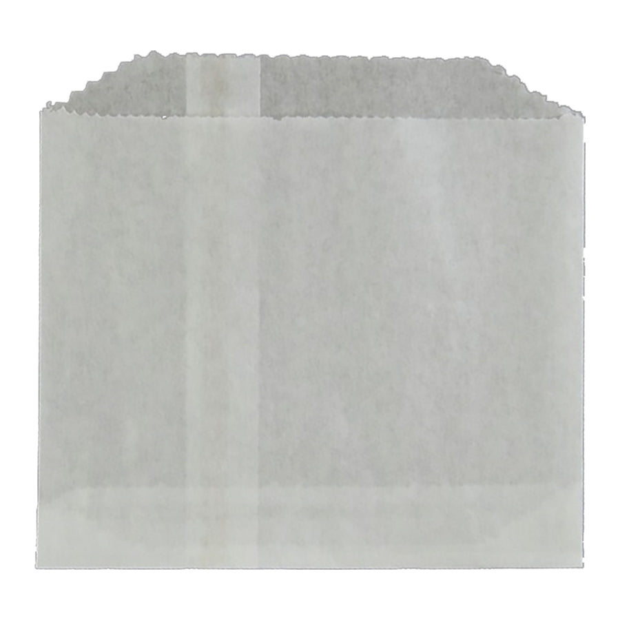 4 1/2" x 4 1/2" Medium Printed French Fry Bag ( 2000 Pieces / Case )