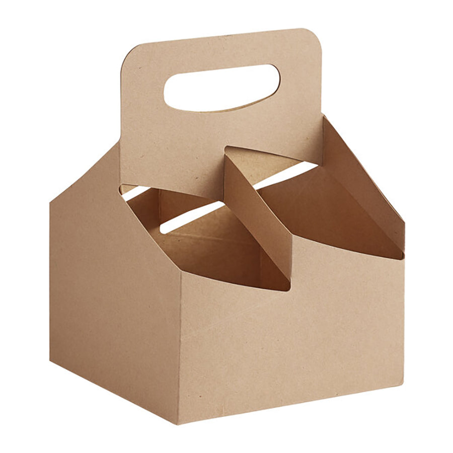 4 Cup Handled 16-32 oz. Drink Carrier ( 200 Pieces )
