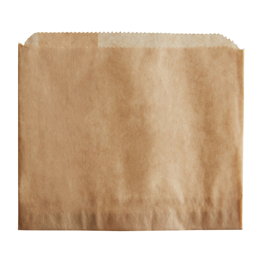 5" x 1" x 4" Large Kraft French Fry Bag ( 2000 Pieces / Case )