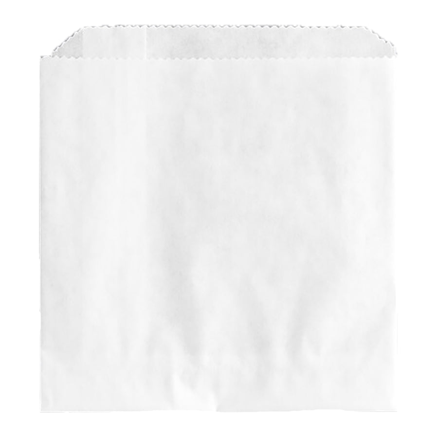 6" x 3/4" x 6 1/2" Extra Large Printed French Fry Bag ( 2000 Pieces / Case )