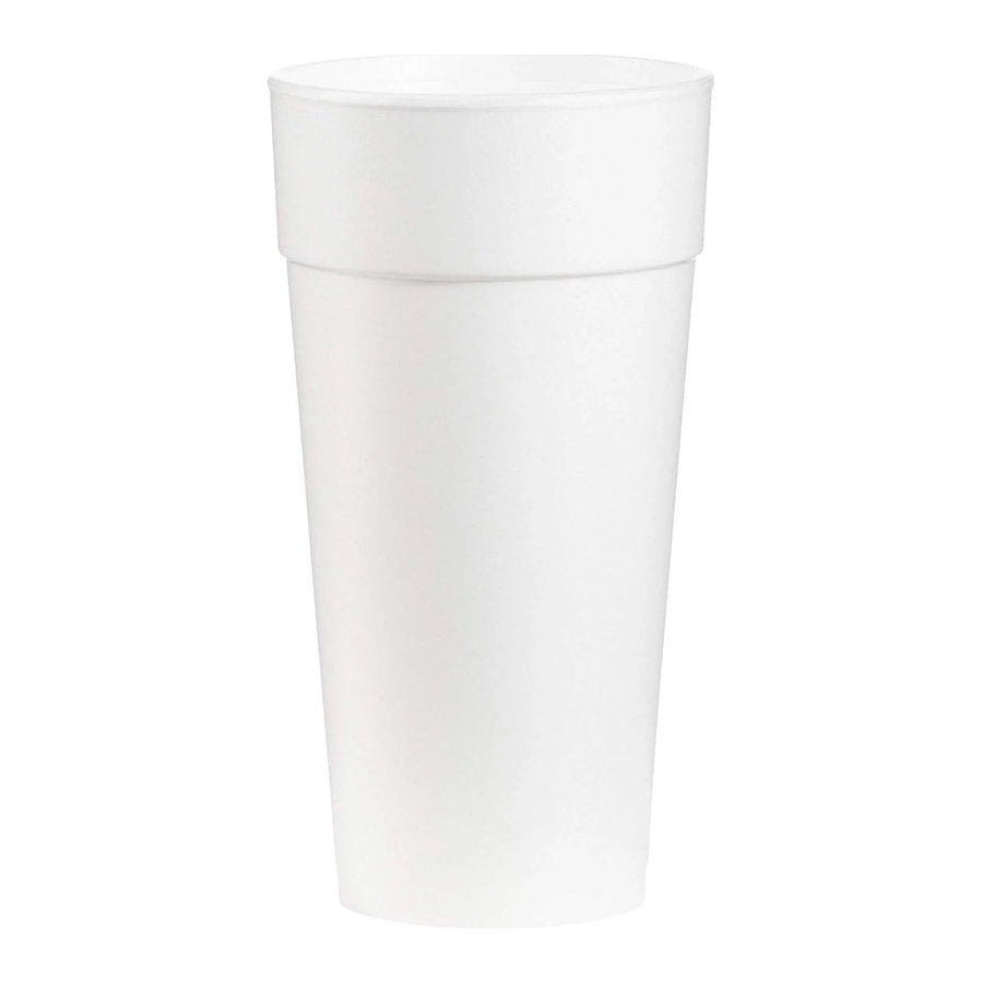 Dart 24J16 24 oz. White Foam Cup - 500/Case