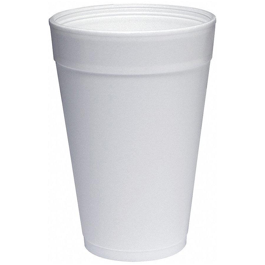 Dart 32TJ32 32 oz. White Foam Cup - 500/Case