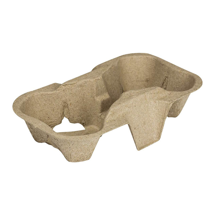 Pulp Fiber 2 Cup Carrier ( 300 Pieces )