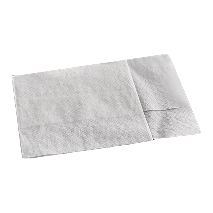 White Junior Low-Fold 6" x 12" Dispenser Napkin ( 8000 Pieces / Case )
