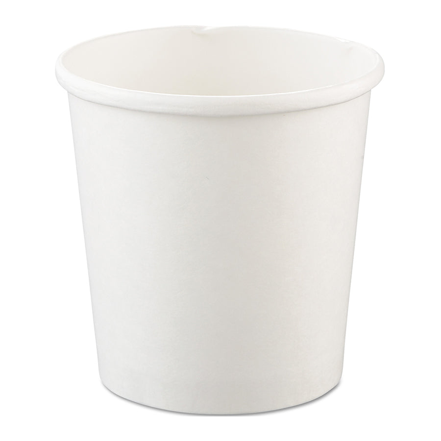 White Poly Paper Hot Cup - 10 oz. ( 1000 Pieces )