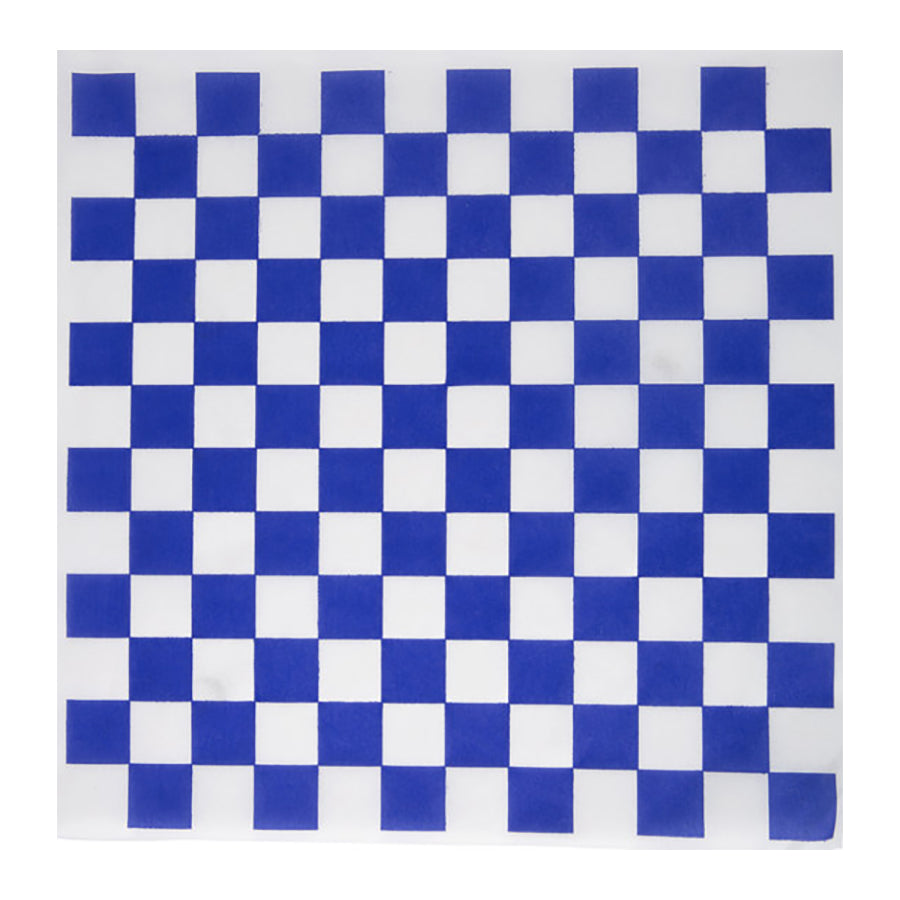 12" x 12" Blue Sandwich Wrap Paper ( 5000 Pieces )