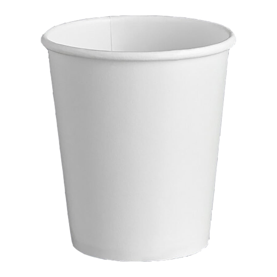 7 oz. White Poly Paper Cold Cup ( 2000 Pieces )