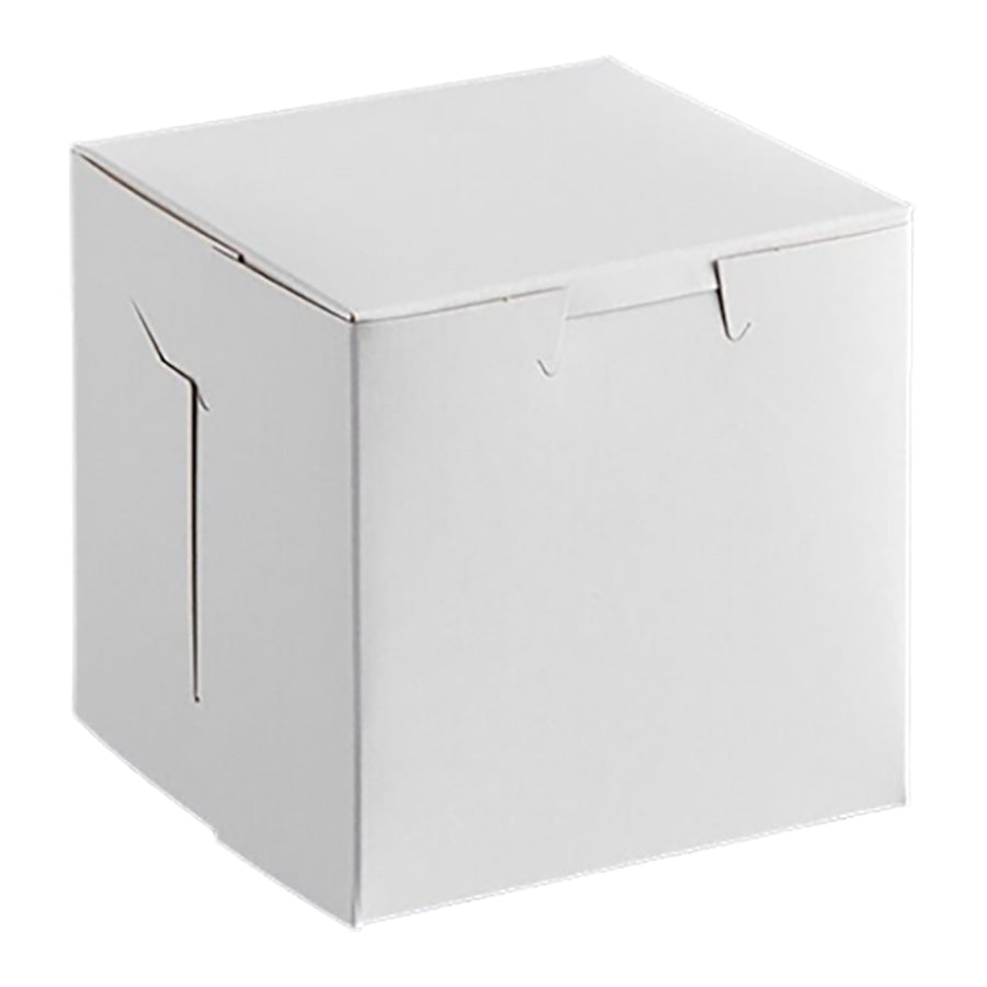 4" x 4" x 4" White Cupcake Bakery Box ( 200 Pieces )