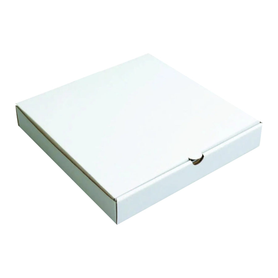 12" x 12" x 2" White Plain Pizza Box ( 50 Pieces )