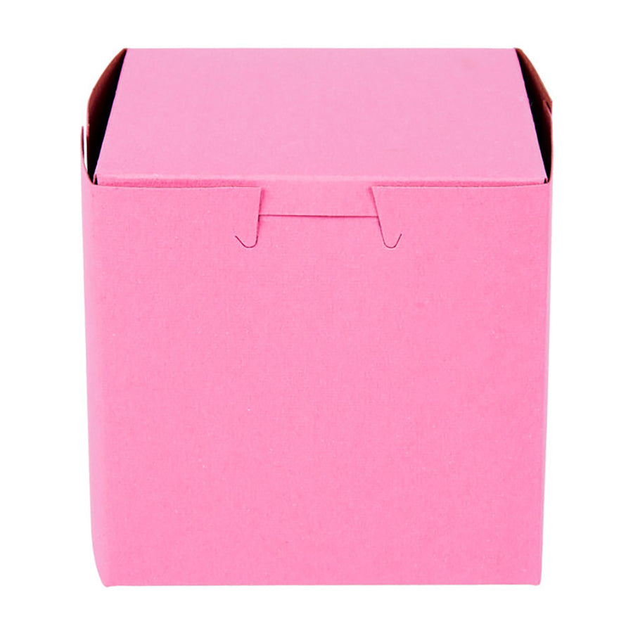4" x 4" x 4" Pink Cupcake Bakery Box ( 200 Pieces )