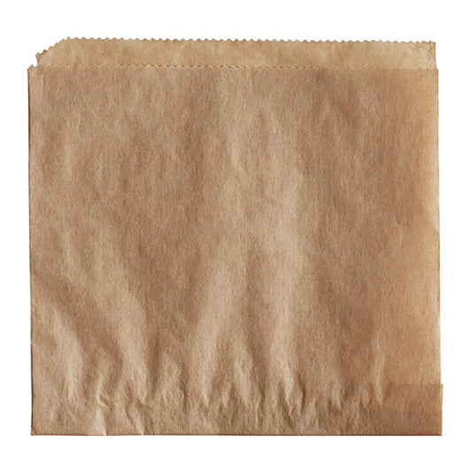 5" x 5" Natural Kraft Wrap Paper Double Open Bag ( 5000 Pieces )