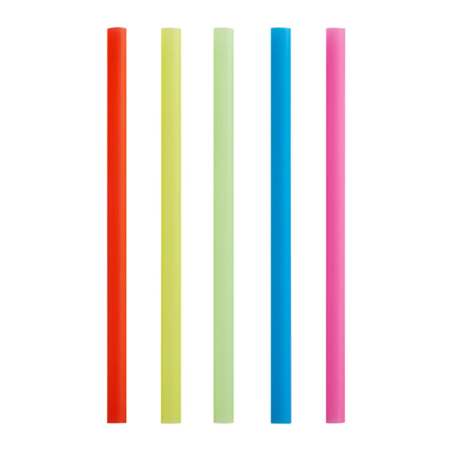 8 1/2" Neon Wrapped Straw ( 1600 Pieces / Case )