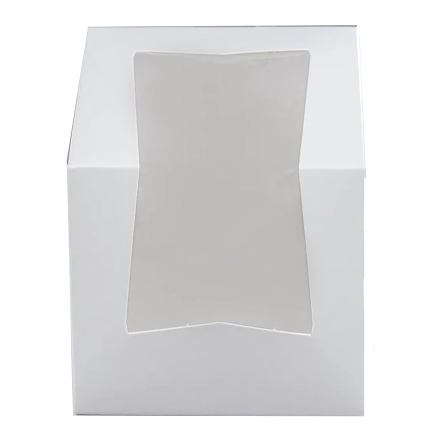 4" x 4" x 4"  White Window Cupcake Bakery Box ( 200 Pieces )