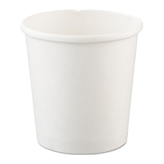 White Poly Paper Hot Cup - 10 oz.  ( 1000 Pieces )
