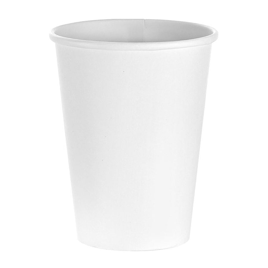 16 oz. White Poly Paper Cold Cup ( 1000 Pieces )
